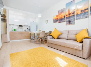 Апартаменты Однокомнатные с Отдельной спальней на Переулке Хрустальном 27 на 9 этаже