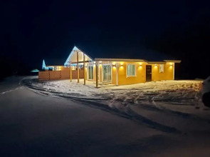 Гостевой дом с сауной вблизи реки и озера Ладоги Лисий берег