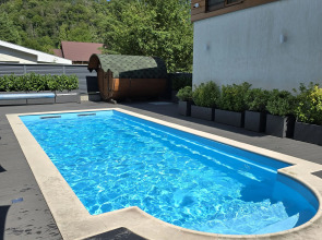 Апартаменты Панорама Ачишхо номер Superior с балконом и видом на горы