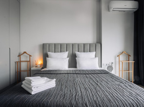 Апартаменты Lalapart Skyfall с панорамным видом с 46 этажа небоскреба Савеловский Сити