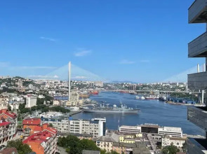 Апартаменты Central Place Vladivostok Премиум с видом на Мосты и Залив (4)