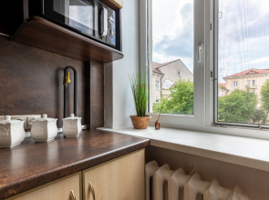 Квартира Трехкомнатная квартира с видом на город