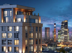 Апартаменты Мята Moscow City