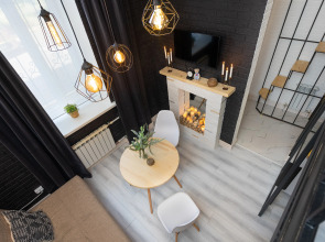 Квартира с Сауной, Камином и Кондиционером Лофт Центр Кремль Казань