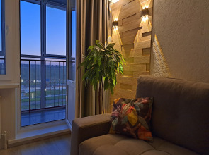 Квартира Уютная квартира с видом на бульвар