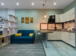 Квартира Просторная и уютная студия