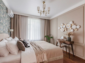 Квартира Атмосферная в центре города с двумя спальнями