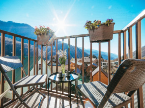 Квартира студия 21 с видом на горы