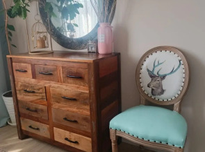 Квартира в центре Нижнего Новгорода с видом на Кремль