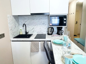 Апартаменты GLOBALSTAY. Новые студии 2 мин до метро Кировский завод