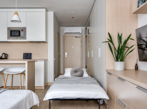 Апартаменты Grey Apartment с видом на город