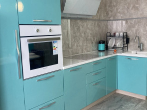 Апартаменты на Ижорского Батальона 17 с видом на город