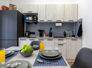 Квартира на Набережной Енисея у Фан-парка Бобровый Лог