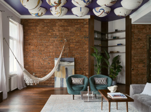 Апартаменты 170 кв. м. с 3 спальнями гостиной и красивым видом