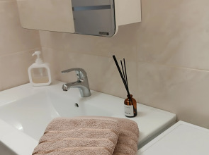 Квартира-студия с панорамным видом на горы