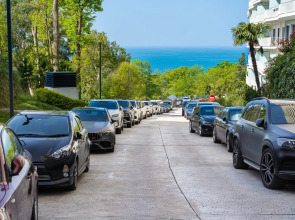 Апартаменты Студия с видом на море в апарт-отеле Актер Гэлакси