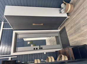 Частный дом Уютный дом в стиле барнхаус, с сауной, недалеко от реки