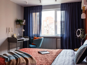 Квартира Piter Apartments двухкомнатные с кондиционером рядом с Лахтой