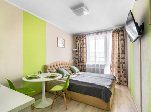 Апартаменты GLOBALSTAY. Современная студия ЖК Лайк 10 мин до Метро