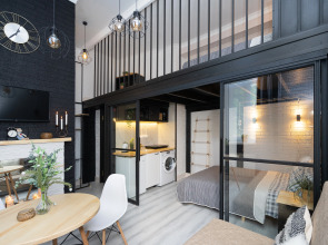 Квартира с Сауной, Камином и Кондиционером Лофт Центр Кремль Казань