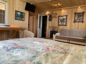 Частный дом с сауной и с зоной барбекю