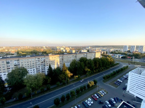 Квартира Premium 2-х комнатная с панорамным видом, кондиционером, парковкой