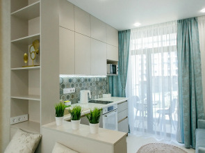 Апартаменты Студия ЖК Кислород с видом на горы