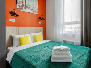 Апартаменты InHome24 Стильные и яркие в ЖК Движение Тушино