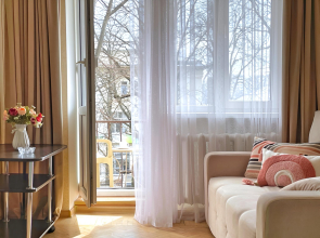 Уютная квартира на Бродвее с балконом