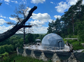 Глэмпинг Глэмпгеокупол "Домик на Оке" Таруса