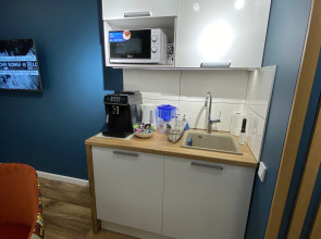 Синяя студия Апартаменты и точка