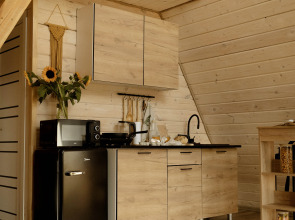 Гостевой дом Экосказка с видом на горы