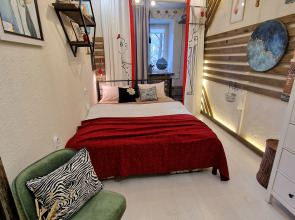 Квартира атмосферные двухкомнатные апартаменты в расшиpеннoм центpе