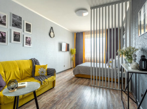 Апартаменты Prudius Apart с панорамными окнами на Ленинском