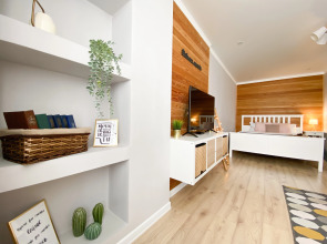 1-комнатные Апартаменты Хюгге с видом на горы