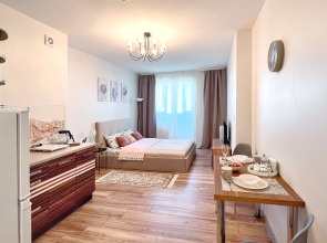 Апартаменты Granada Уютная студия в новом ЖК Шекспир с красивым видом на город