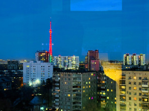 Квартира 3х комнатная с панорамой центра, 11 этаж