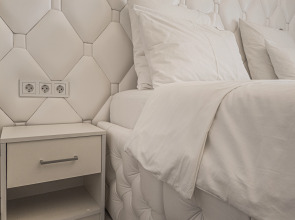 Апартаменты 18 этаж,студия 36кв.м,джакузи,балкон,вид на Волгу,новый дом,самый центр,вокзал пешком