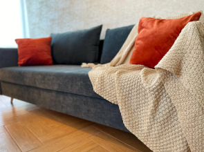 Апартаменты в стиле бохо с видом на море и горы