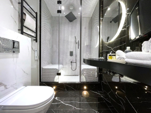 Апартаменты Видовая студия с хаммамом у реки