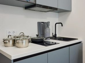 Апартаменты в комплексе с бассейном набегу Финского залива