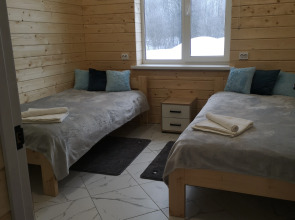 Гостевой дом с сауной вблизи реки и озера Ладоги Лисий берег