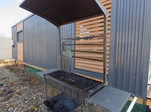 Частный дом Загородный комплекс на берегу реки с баней 1