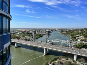 Апартаменты Дом у Дона на 24 этаже с видом на Дон (1)