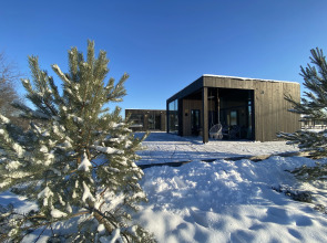 Дом Уютный с панорамными окнами