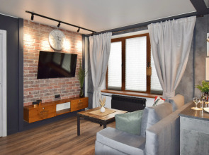 Апартаменты Дизайнерская двухкомнатная квартира в Кронштадте