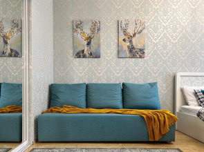 Семейные апартаменты Bliss-Нефрит в центре Казани