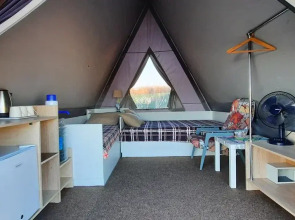 Глэмпинг В поле