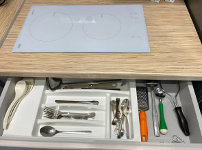 Апартаменты Айсберг с видом на храм с балконом