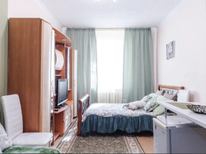 Апартаменты Зеленый шелк рядом с парком в центре города